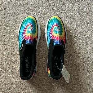 Tie dye sneakers by mudd